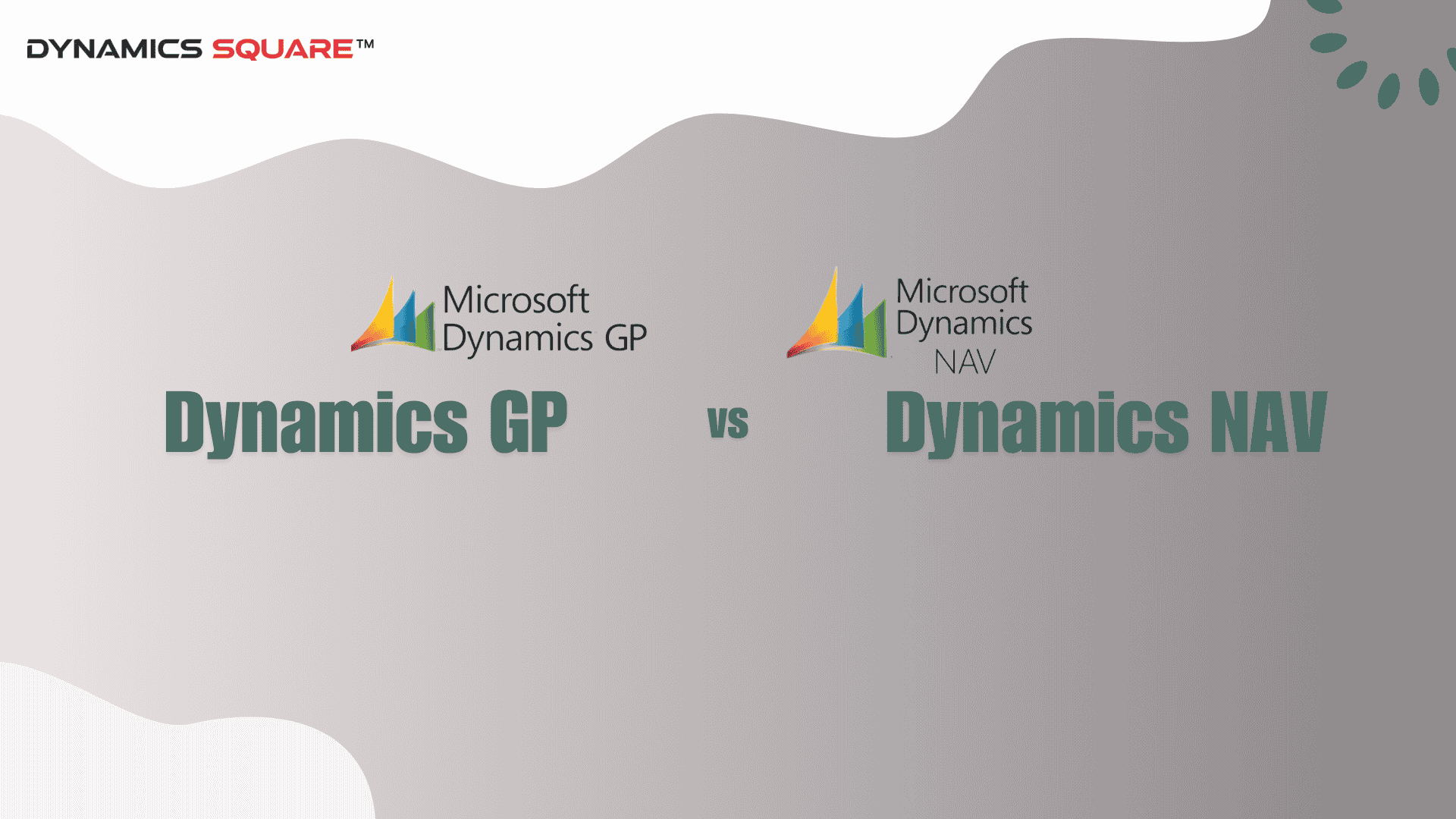 Dynamics GP vs NAV Microsoft ERP Comparison